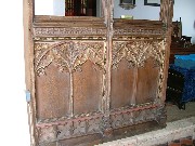 remains of rood screen