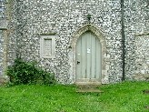 north door and war memorial