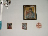 stations, consecration cross, madoona and child