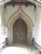 ogee-arched doorway