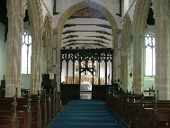 looking east