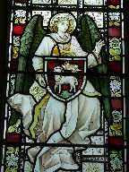 angel with the Lamb of God