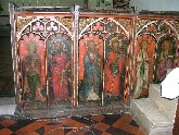 screen (south): Peter, Andrew, Bartholomew, Thomas, Simon, Matthew