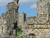 from the ruins to the church