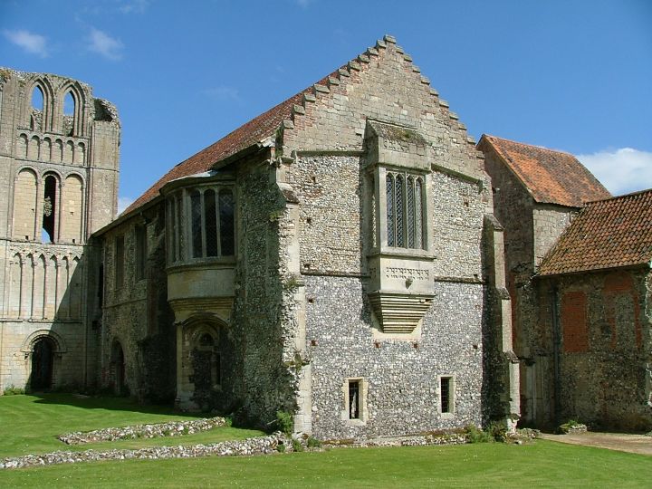 the Prior's house - the chapel was at the other end of the top floor