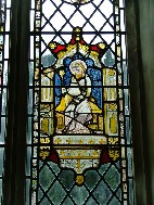 Saint with a monstrance?