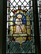 Saint with a martyr's palm and crown