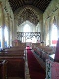 Looking east