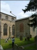 The south transept, former chapel of St Agnes