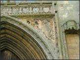 Dragon above the west door