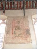 St Agnes in the south transept