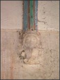 Corbel in the south transept