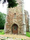 pleasingly eroded west face of tower