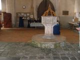 Seven Sacrament font from the east