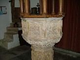 the Seat of Mercy flanked