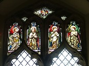 Saints in the upper lights