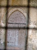 south door, now secure