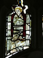 Saint with barleycorns