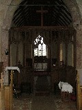 view into chancel