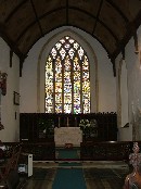sanctuary and east window
