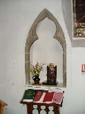 13th century piscina