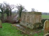 Massive 19th century tombchest, possibly to William Scudamore, with