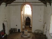 looking west from the rood loft