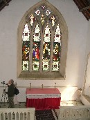 looking east from the rood loft