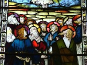 Disciples watch the Ascension