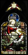 Mary of Magdala at the feet of Christ  (c) John Salmon