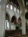 North arcade from the south