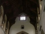 Behind the former rood...