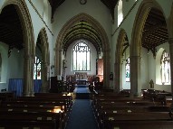 looking east