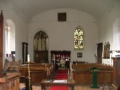 looking west