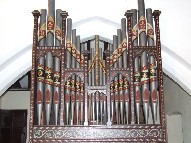 organ pipes