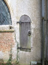 door into rood stair