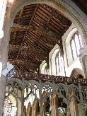 nave roof above the rood