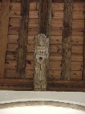 angel on hammerbeam with chrismatory