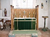 south aisle altar