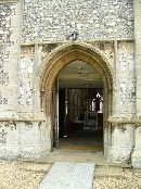 entrance from the west
