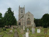 a rather clinical graveyard