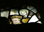 tonsured monk, female Saint