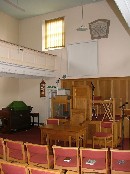 preaching stand and holy table