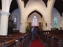 looking east