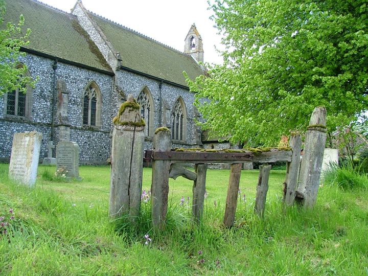 Fulmodeston Christ Church: flint walls conceal a surprise