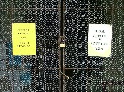 CHURCH CLOSED FOR SAFETY REASONS