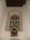 Tower window and royal arms