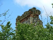 brick battlements