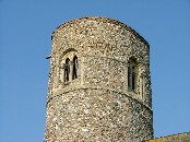 D-shaped tower