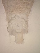 corbel to the chancel arch